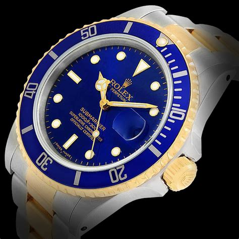 rolex submariner quadrante virato blu|rolex submariner watch.